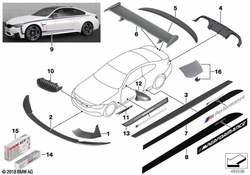Genuine Right OS Left NS Foil Side Sill 51 14 2 350 706