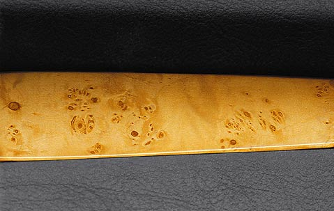 Genuine Centre Console Trim Strip Cover Poplar Wood 51 16 7 896 473