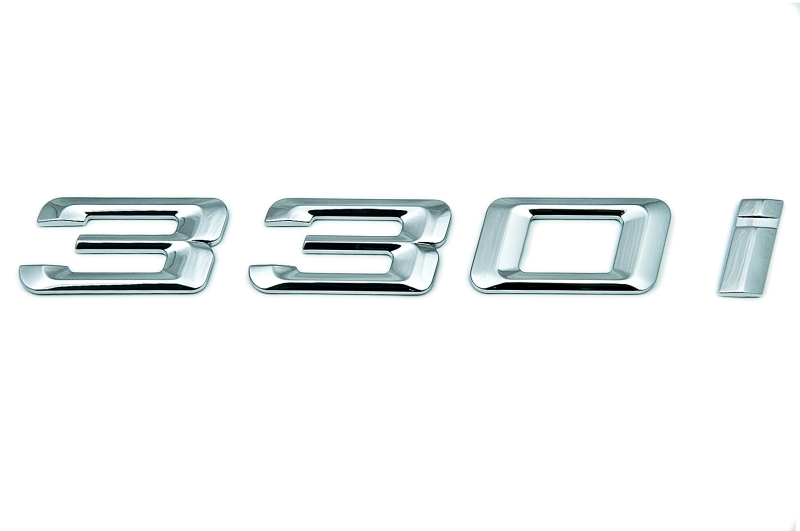 Genuine "330i Self-Adhesive Sticker Badge Emblem 51 14 7 004 683