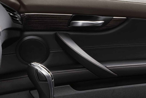 Genuine Interior Door Handle Cover Trim Anthracite Left 51 41 9 167 027