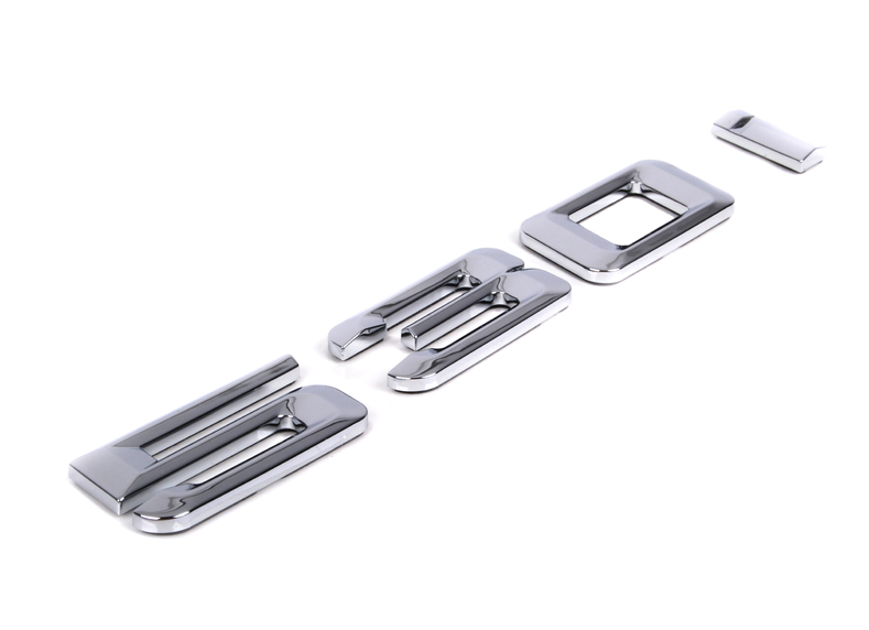 Genuine Lettering Badge Emblem 51 14 7 039 786