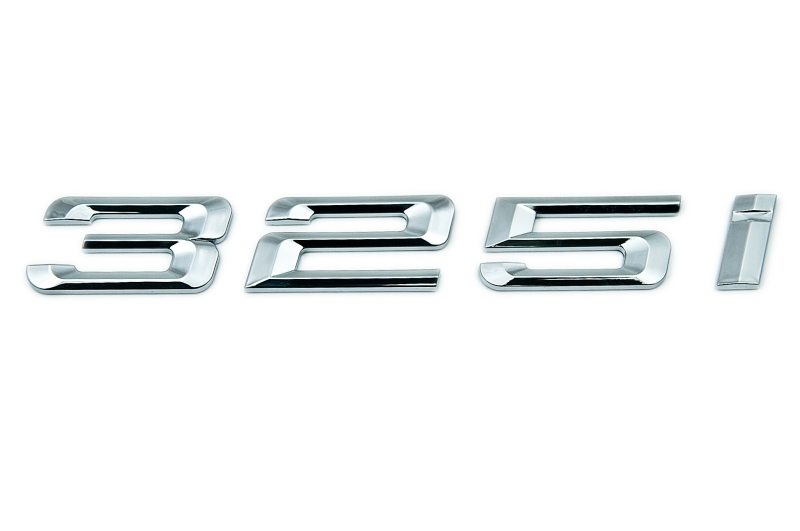 Genuine "325i" Self-Adhesive Sticker Badge Emblem 51 14 7 120 253