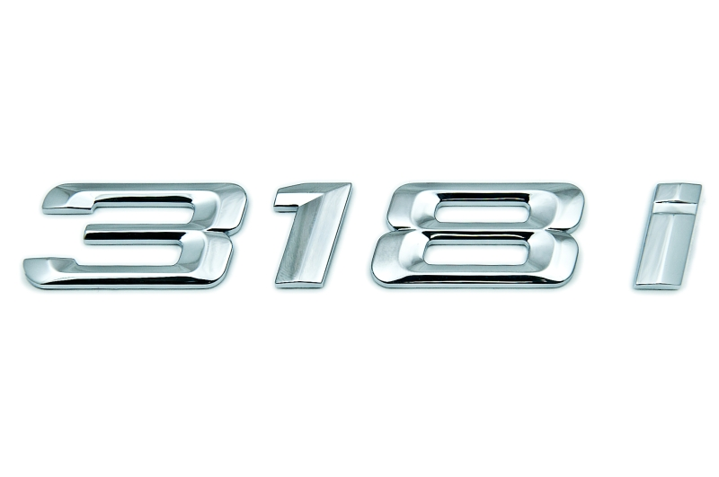 Genuine "318i" Self-Adhesive Sticker Badge Emblem 51 14 7 157 553