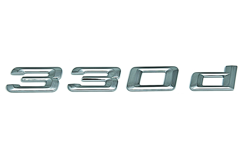 Genuine "330d" Self-Adhesive Sticker Badge Emblem 51 14 7 157 559