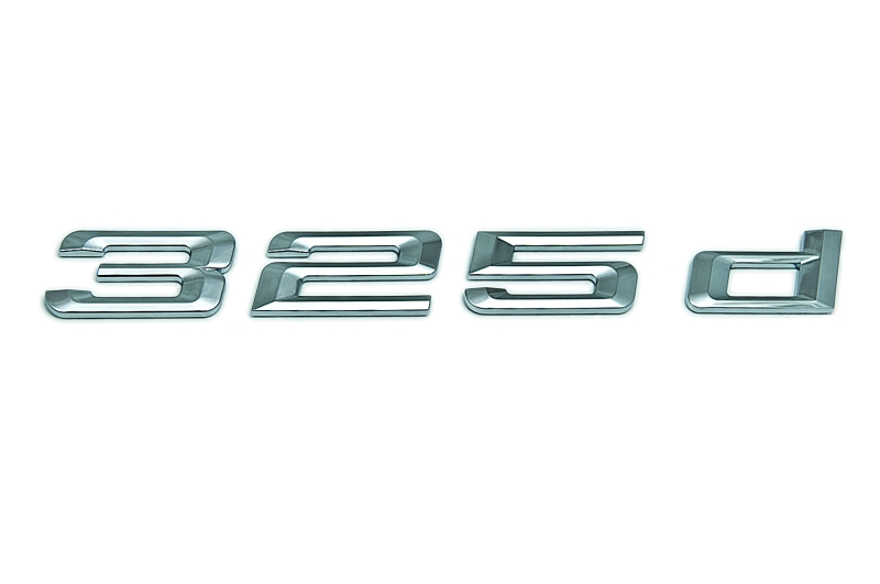 Genuine "325d" Self-Adhesive Sticker Badge Emblem 51 14 7 183 154