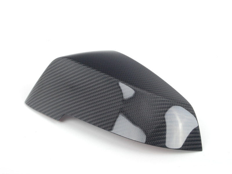 Genuine Left Passenger Side NS Mirror Cover Cap Carbon
