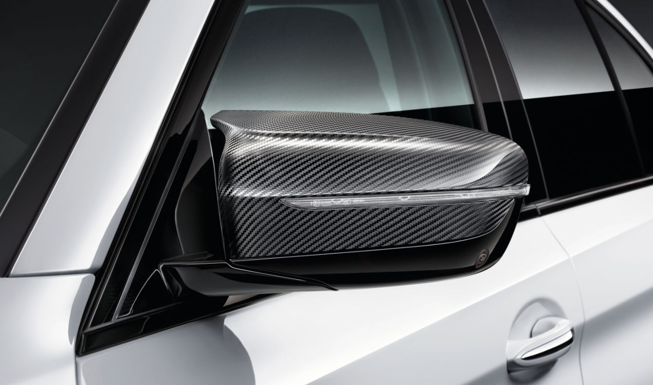 Genuine M Performance Right Outside Mirror Shroud Carbon RHD 51 16 2 446 826