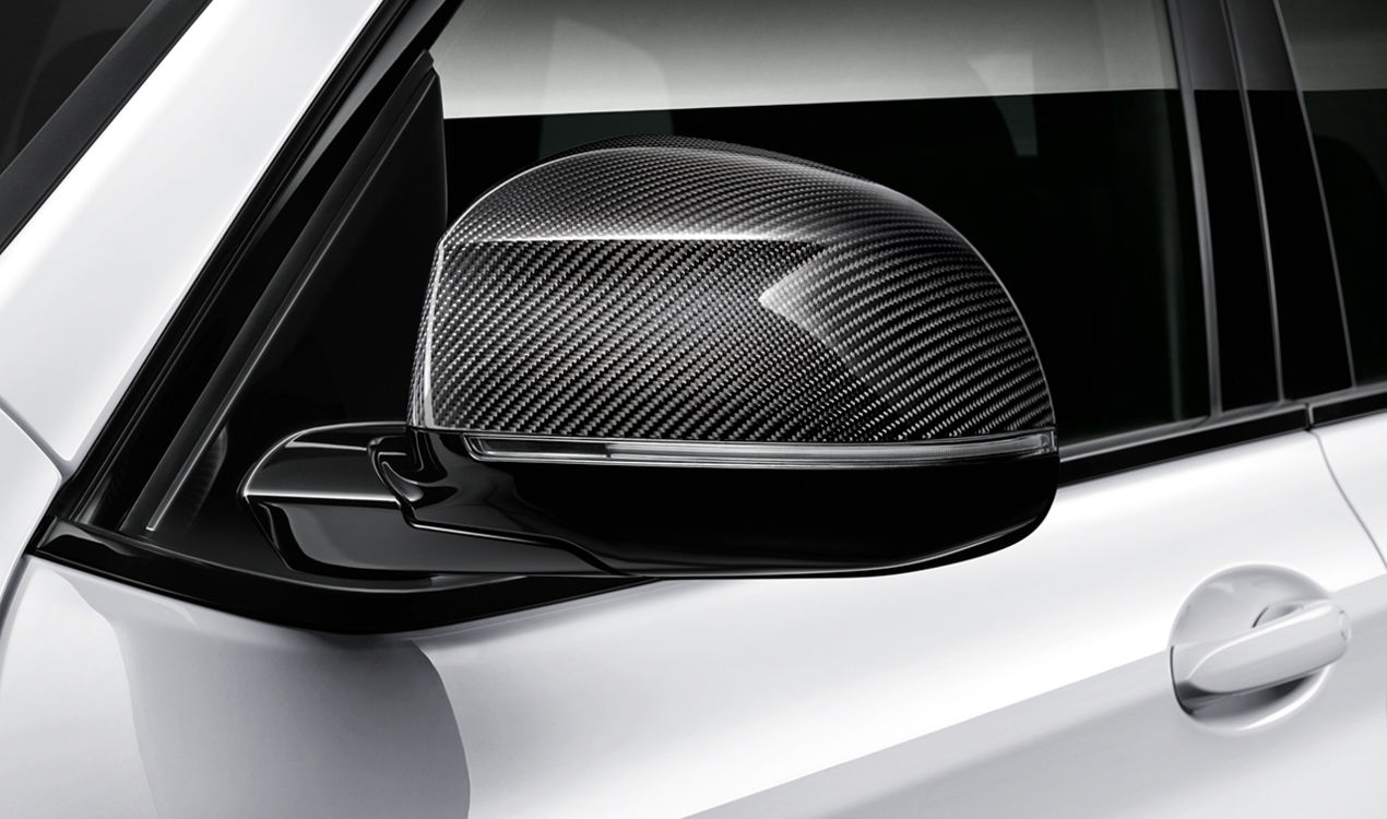 Genuine M Performance Left Ouside Mirror Shroud Carbon 51 16 2 446 965