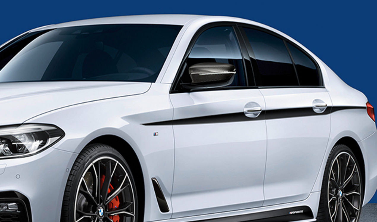 Genuine M Performance Right Left Accent Stripes Film 51 14 2 432 164