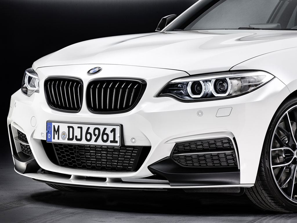 Genuine M Performance Front Splitter Black Matt
