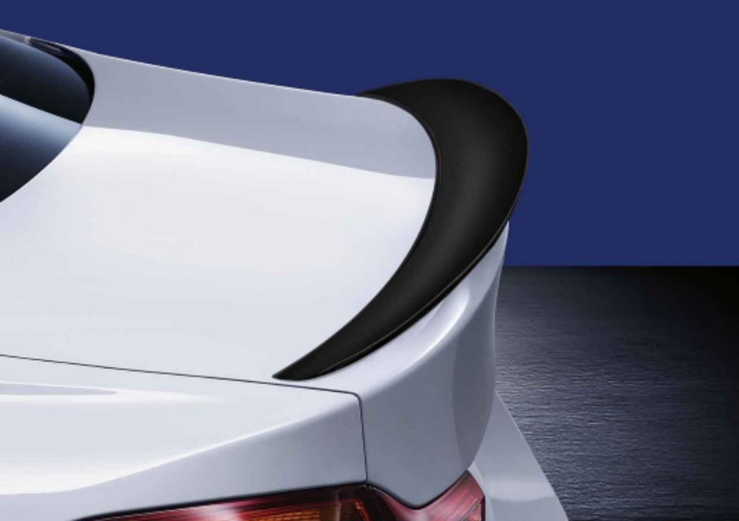 Genuine M Performance Black Matt Rear Lip Spoiler