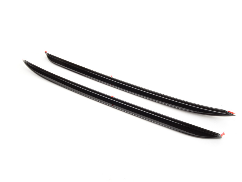 Genuine Rear Window Fins Diffusers High Gloss Black