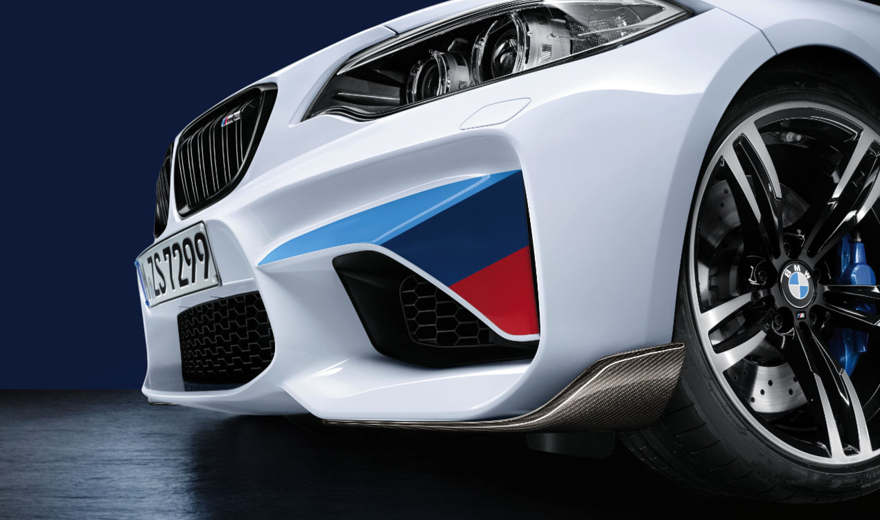Genuine M Performance Front Left Splitter Attachment Carbon 51 19 2 365 981