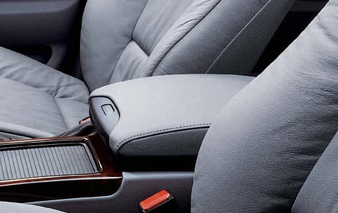 Genuine Front Centre Console Armrest Leather Black 51 16 8 263 780