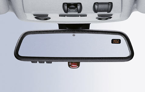 Genuine Interior Rear View Mirror EC/LED/GTO+Remote Control 51 16 9 134 444