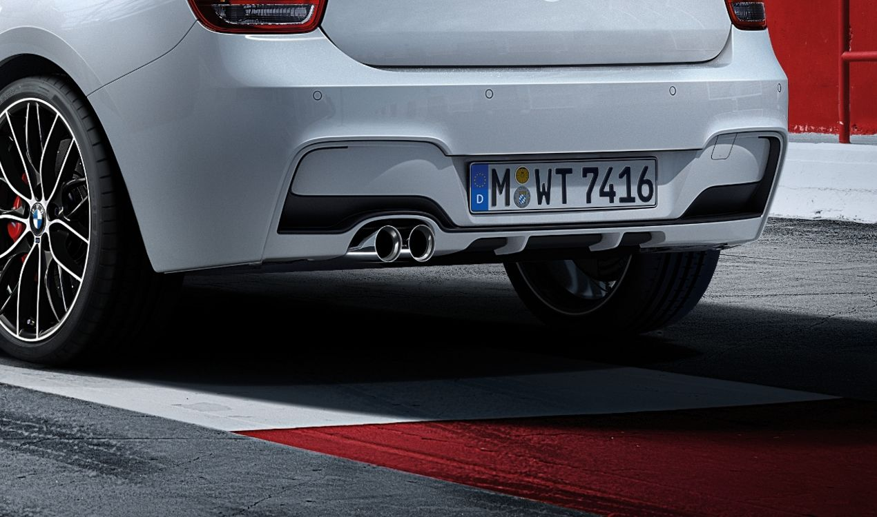 Genuine M Performance Rear Diffuser Black Matt 51 19 2 212 767