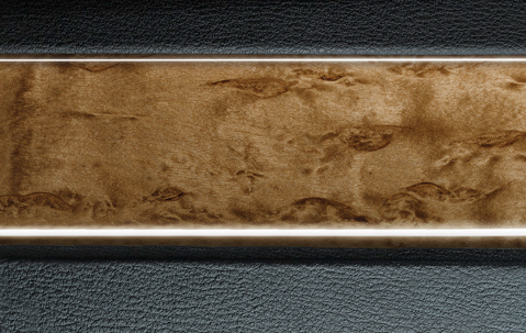 Genuine Interior Door Handle Trim Cover Right Birch Wood 51 41 3 403 856