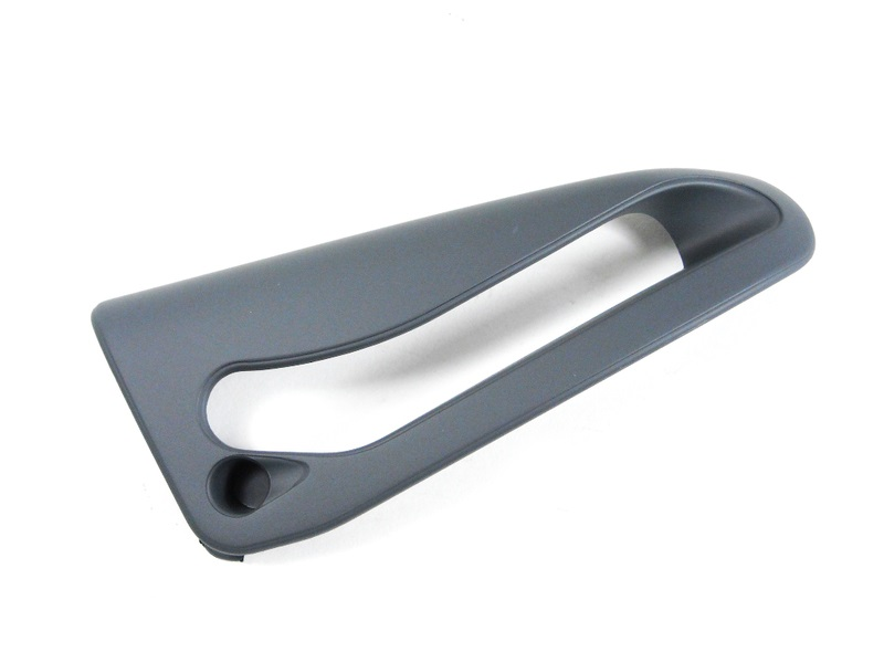Genuine Seat Belt Outlet Cover Trim Panel Left Grey