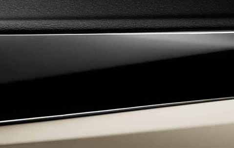 Genuine Dashboard Panel Trim Black 51 45 2 991 257