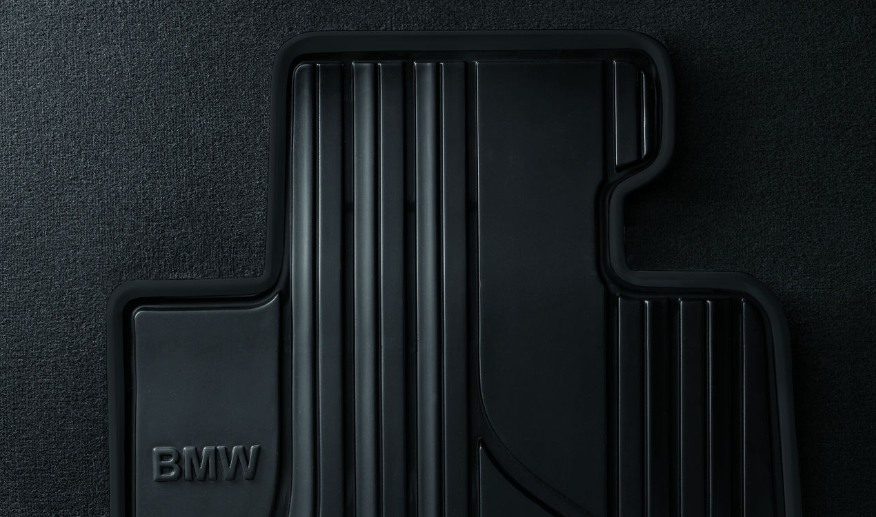Genuine Front All-Weather Rubber Floor Mats Anthracite 51 47 2 311 059
