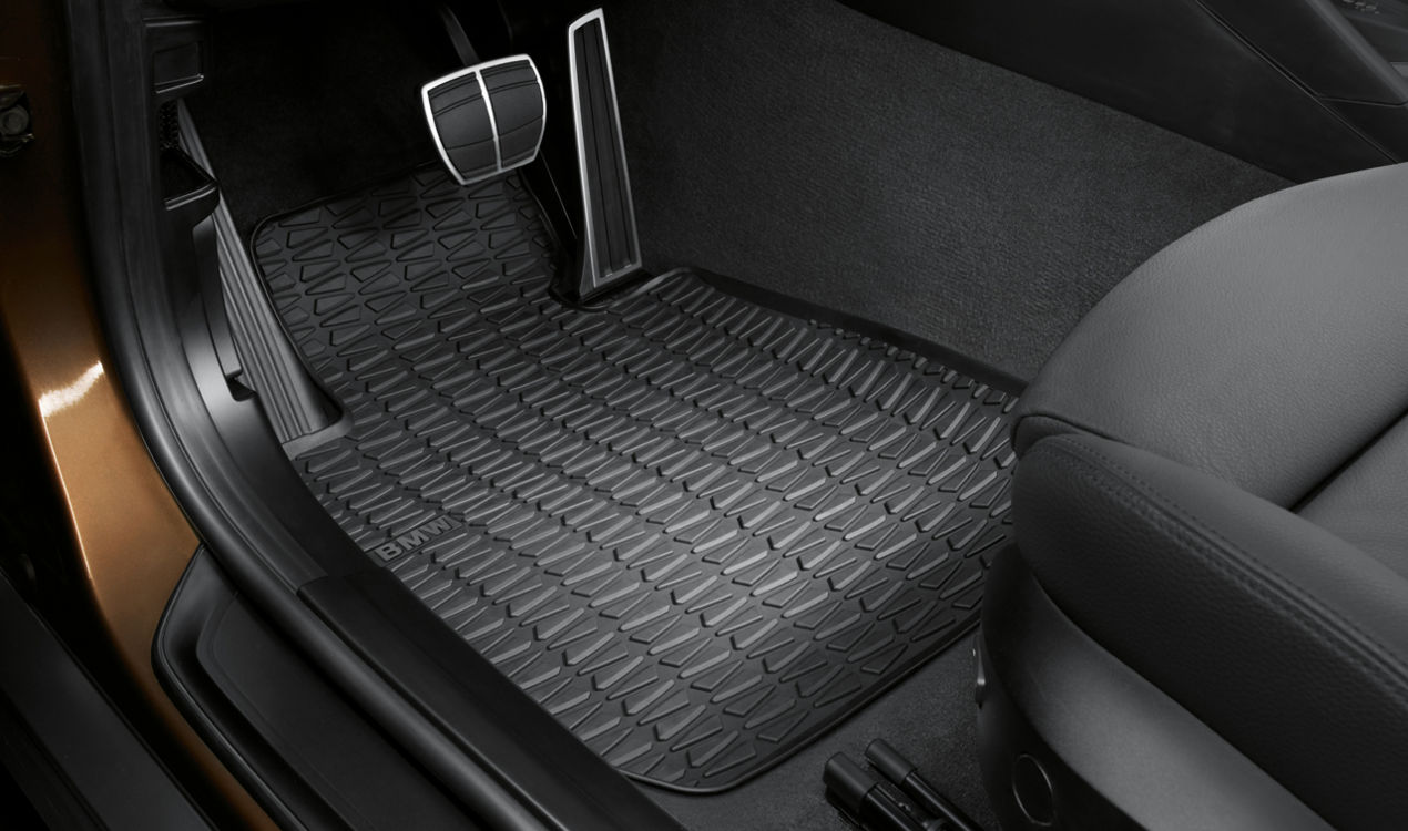 Genuine All-Weather Front Floor Mats Black 51 47 2 336 799