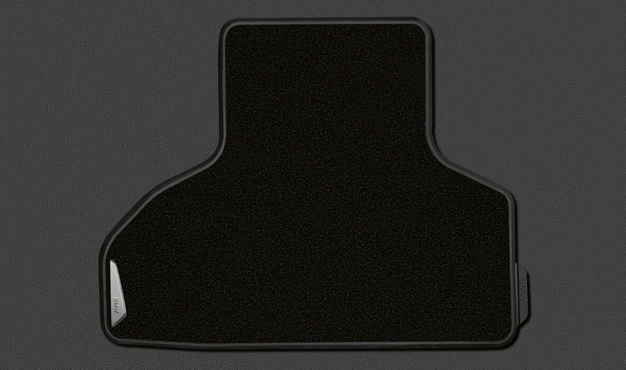Genuine Tailored Textile Rear Car Floor Mats Anthracite