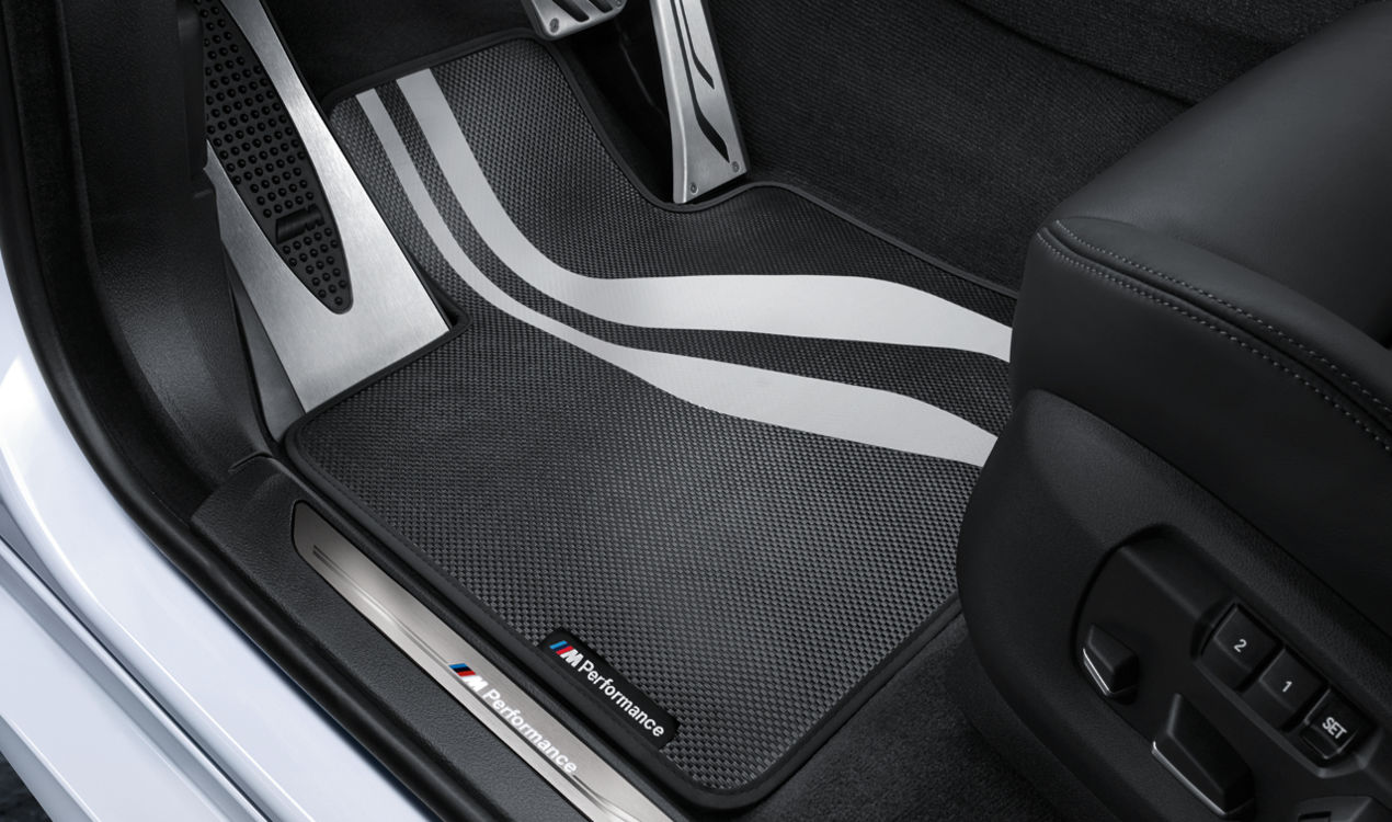 Genuine M Performance Car Floor Mats Front Set 51 47 2 353 382