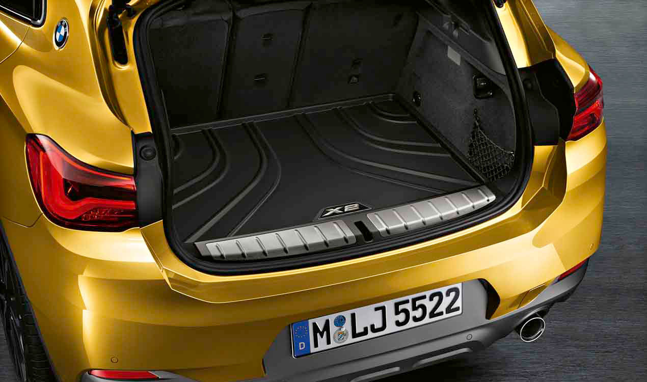 Genuine Fitted Luggage Compartment Matte Black Boot Trunk Mat 51 47 2 451 592