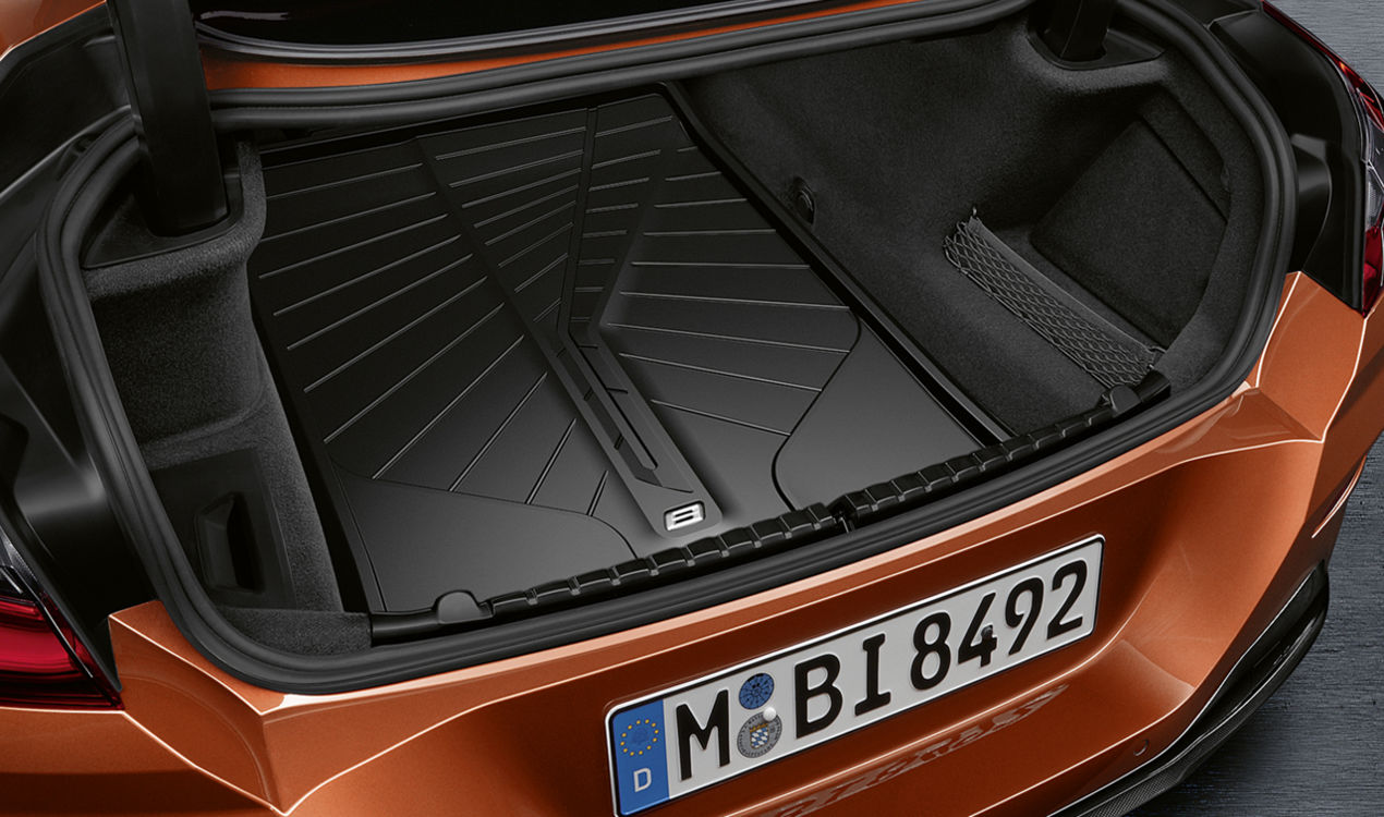 Genuine Fitted Luggage Compartment Floor Mat Black 51 47 2 458 864