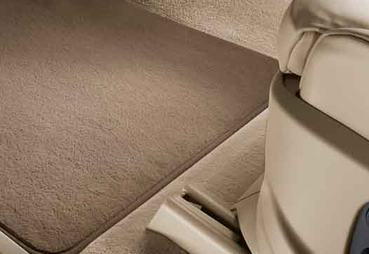 Genuine 3rd Seat Row Floor Mat Velour Tabak 51 47 7 290 018