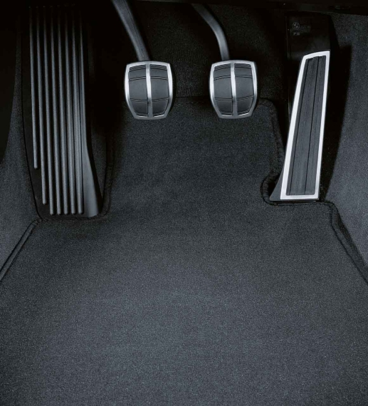 Genuine Tailored Car Floor Mats Set Velours Black 51 47 7 316 618