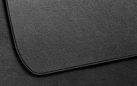Genuine Tailored Velour Floor Mats Black 51 47 7 316 635