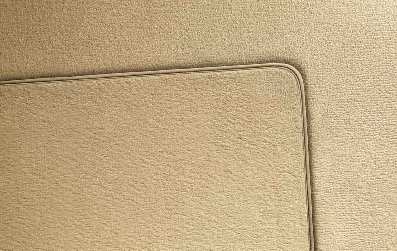 Genuine Tailored Velour Car Floor Mats Set Beige 51 47 7 316 638