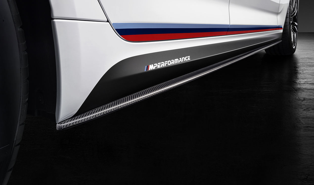 Genuine M Performance Right Side Skirt Extension Carbon 51 19 2 447 016