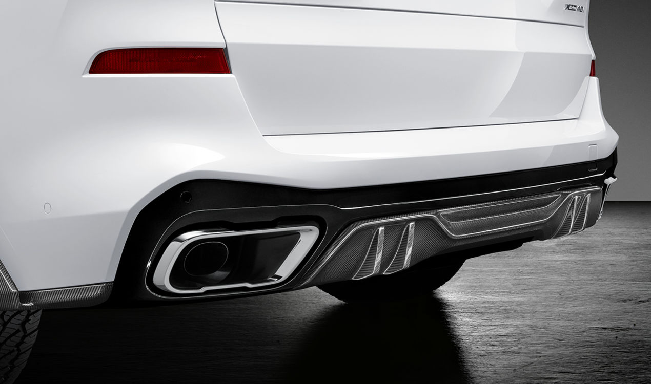 Genuine M Performance Rear Diffuser Carbon Fibre 51 19 2 455 432