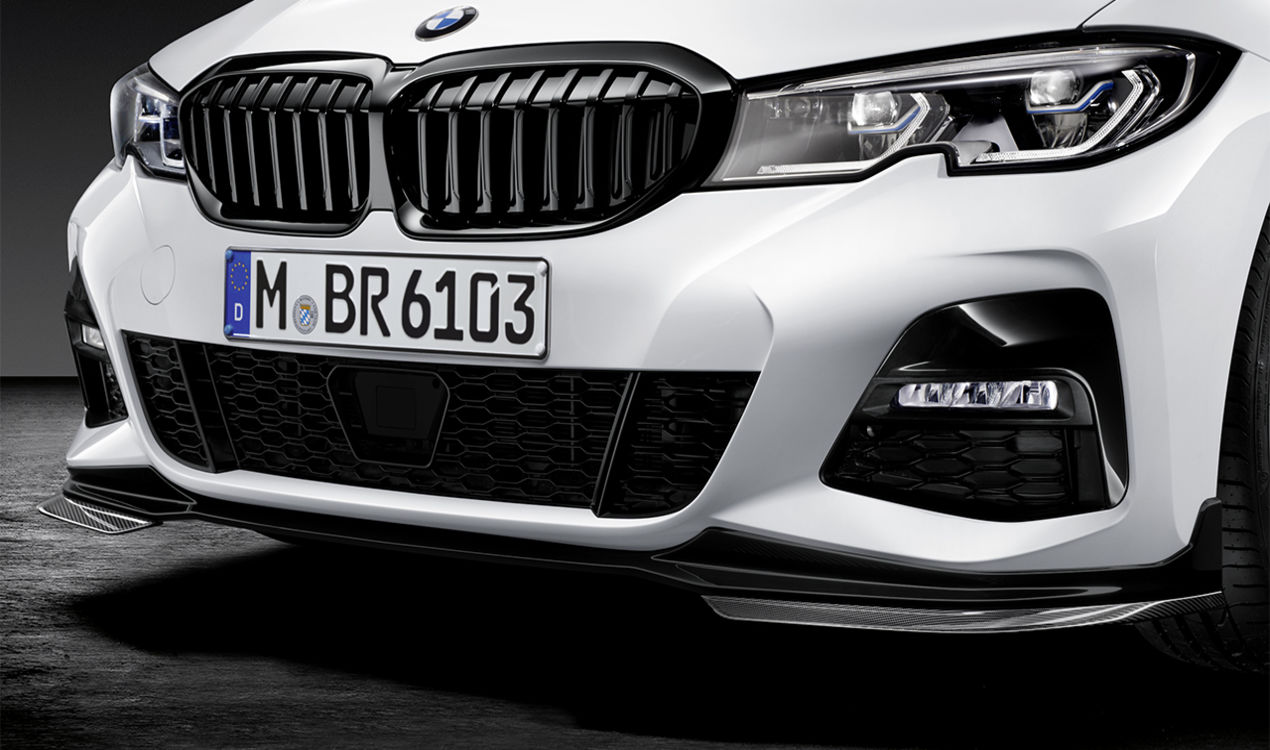 Genuine M Performance Front Splitter Attachment Black High Gloss 51 19 2 455 832