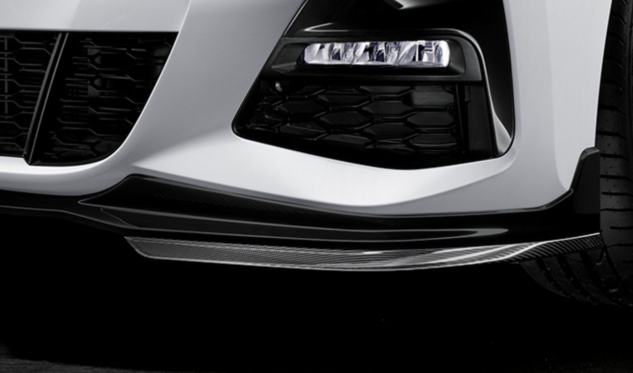 Genuine M Performance Front Left Splitter Attachment Carbon Pro 51 19 2 455 835