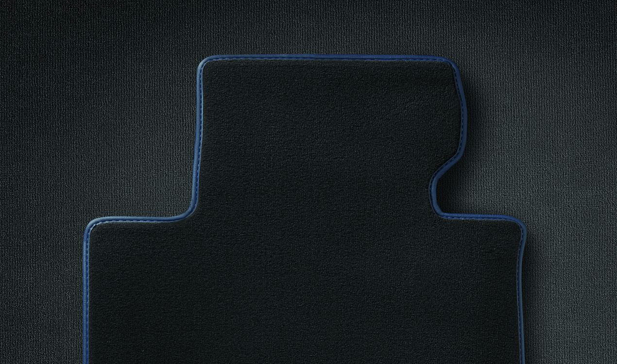Genuine Set Of Floor Mats Velours Lining Blue Edition Sport RHD 51 47 7 351 547