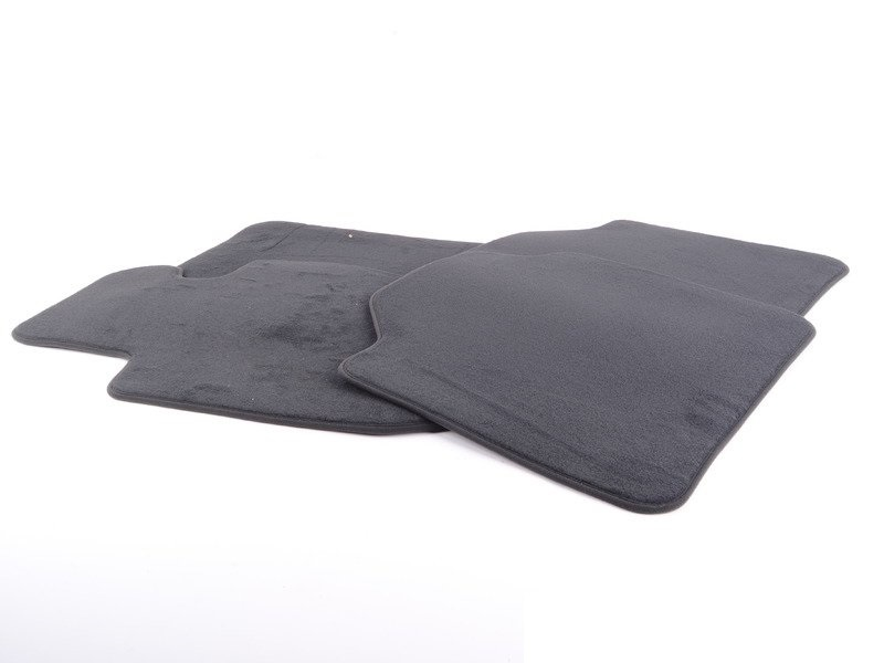 Genuine Tailored Velour Floor Mats Set Anthracite
