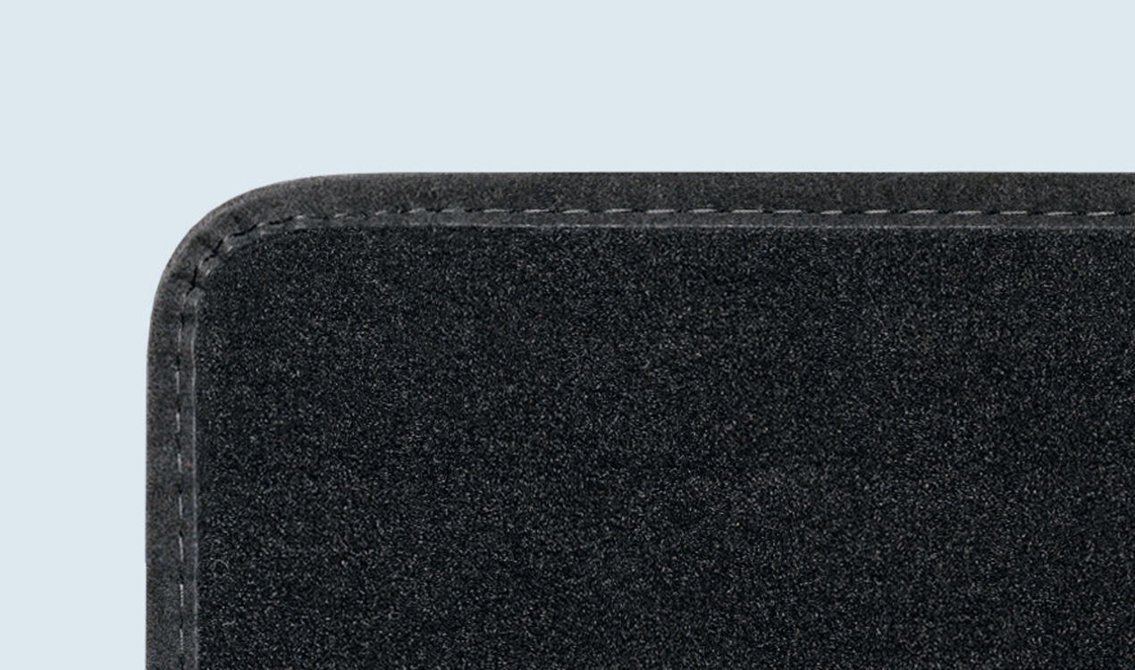 Genuine Front Rear Floor Mats Set 4 Pieces Velour Black 51 47 7 427 844