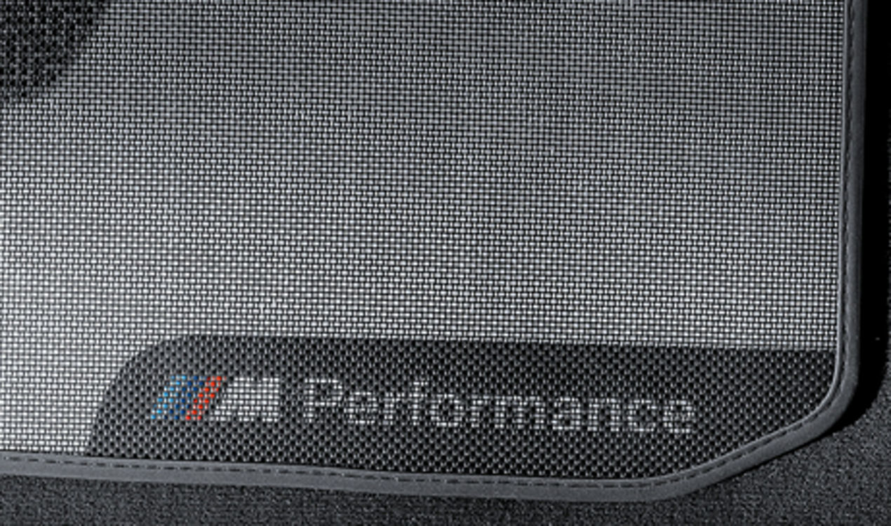 Genuine M Performance Car Floor Mats Rear Set 51 47 2 409 930