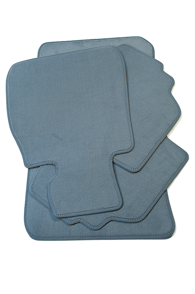 Genuine Tailored Car Floor Mats Set Velours Grey 51 47 7 265 509