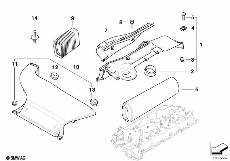 Genuine Air Duct Suction Hood