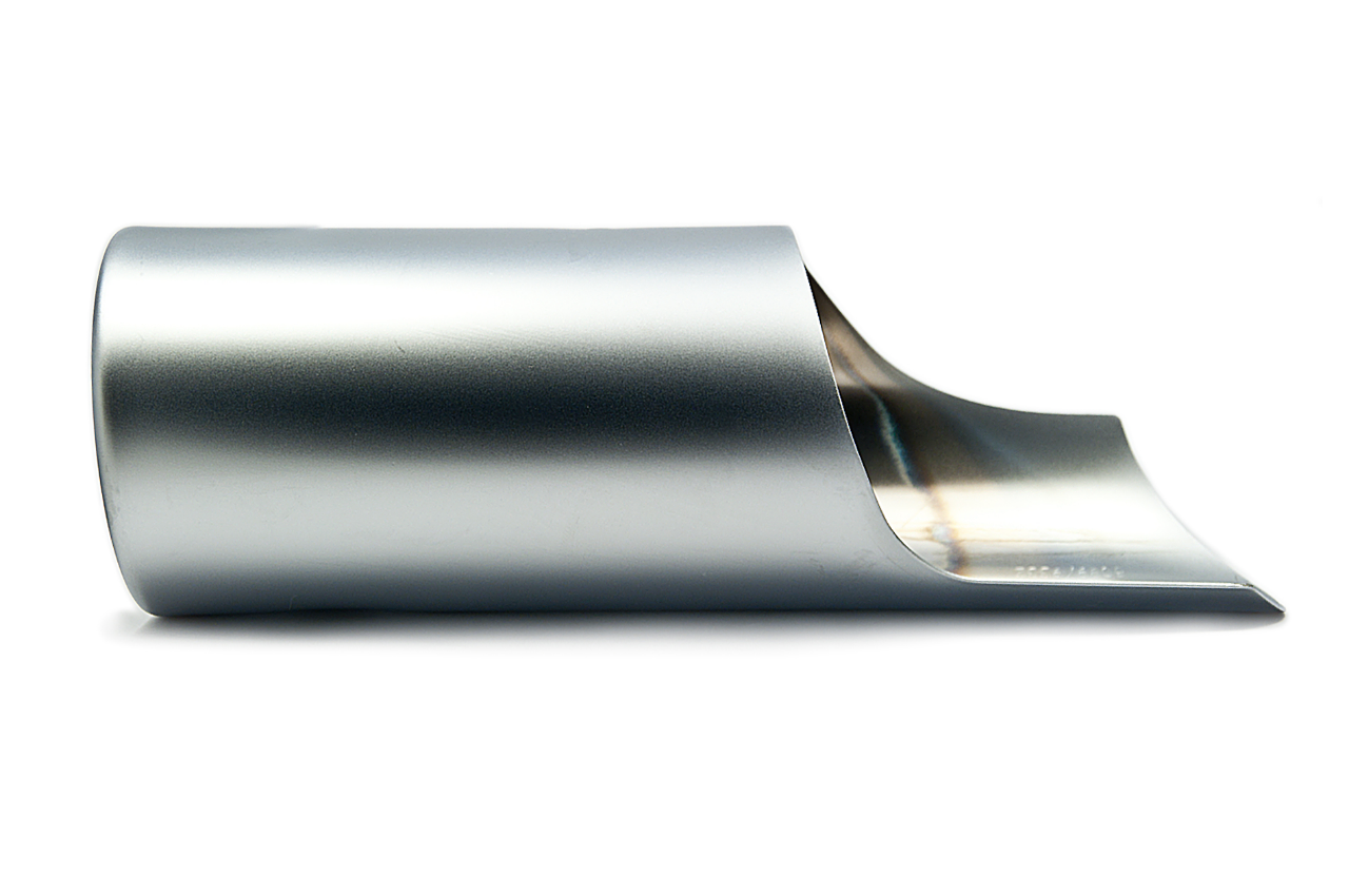 Genuine Exhaust Tailpipe Tip Trim Aluminium 18 30 7 553 643