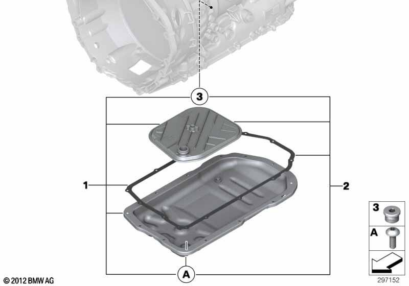 Genuine Oil Filter Repair Kit 24 11 7 613 239