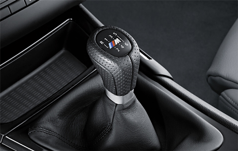 Genuine M Gear Shift/Stick Knob+Gaiter Leather Black 25 11 8 037 305
