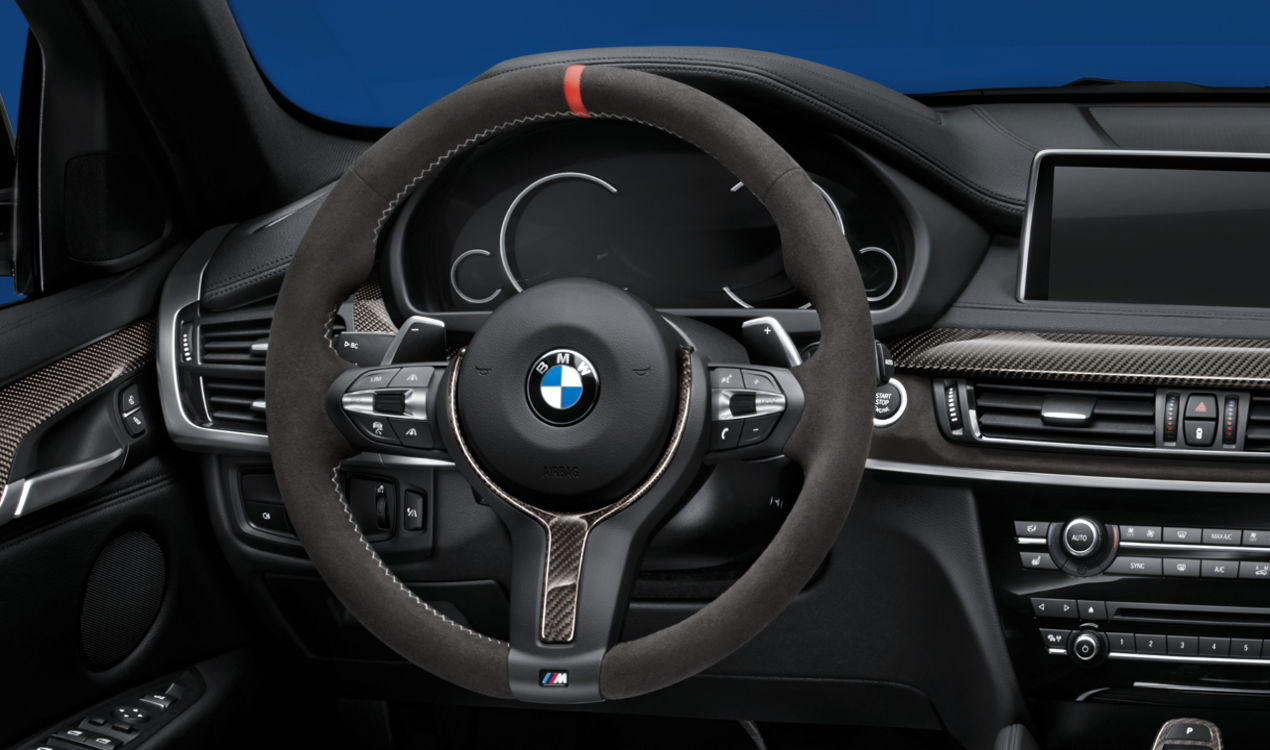 Genuine M Performance Steering Wheel Cover Alcantara Carbon 32 30 2 345 204
