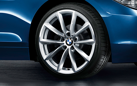 Genuine Alloy Wheel x1 19" V-Spoke 296 Rear Rim 36 11 6 785 257