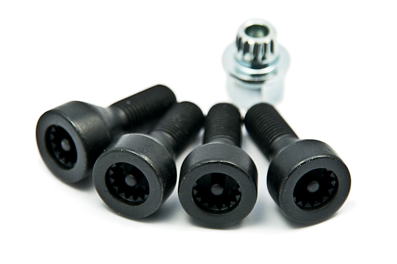 Genuine Locking Wheel Bolts Locks Set 36 13 6 786 419