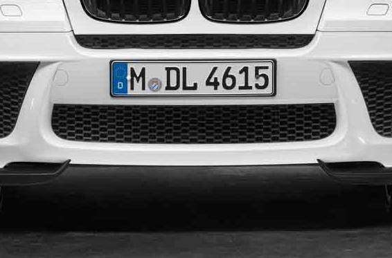 Genuine Performance Middle Front Bumper Grille 51 11 2 181 356